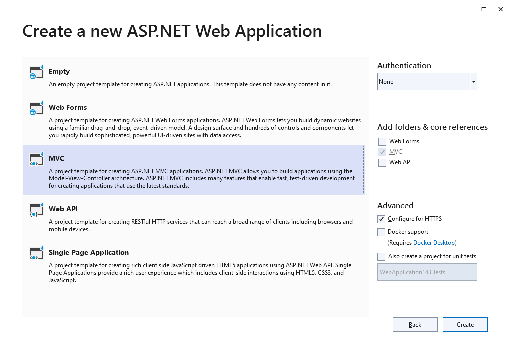 Creating the .NET 6 project