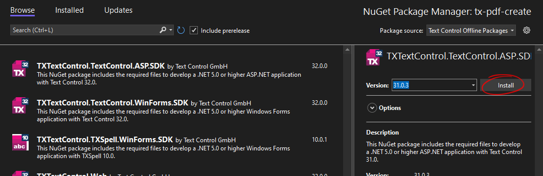 Creating forms with TX Text Control