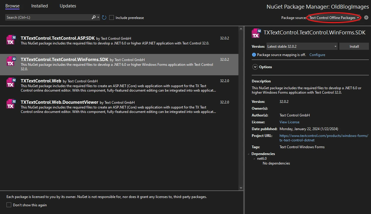 Install the Required NuGet Package