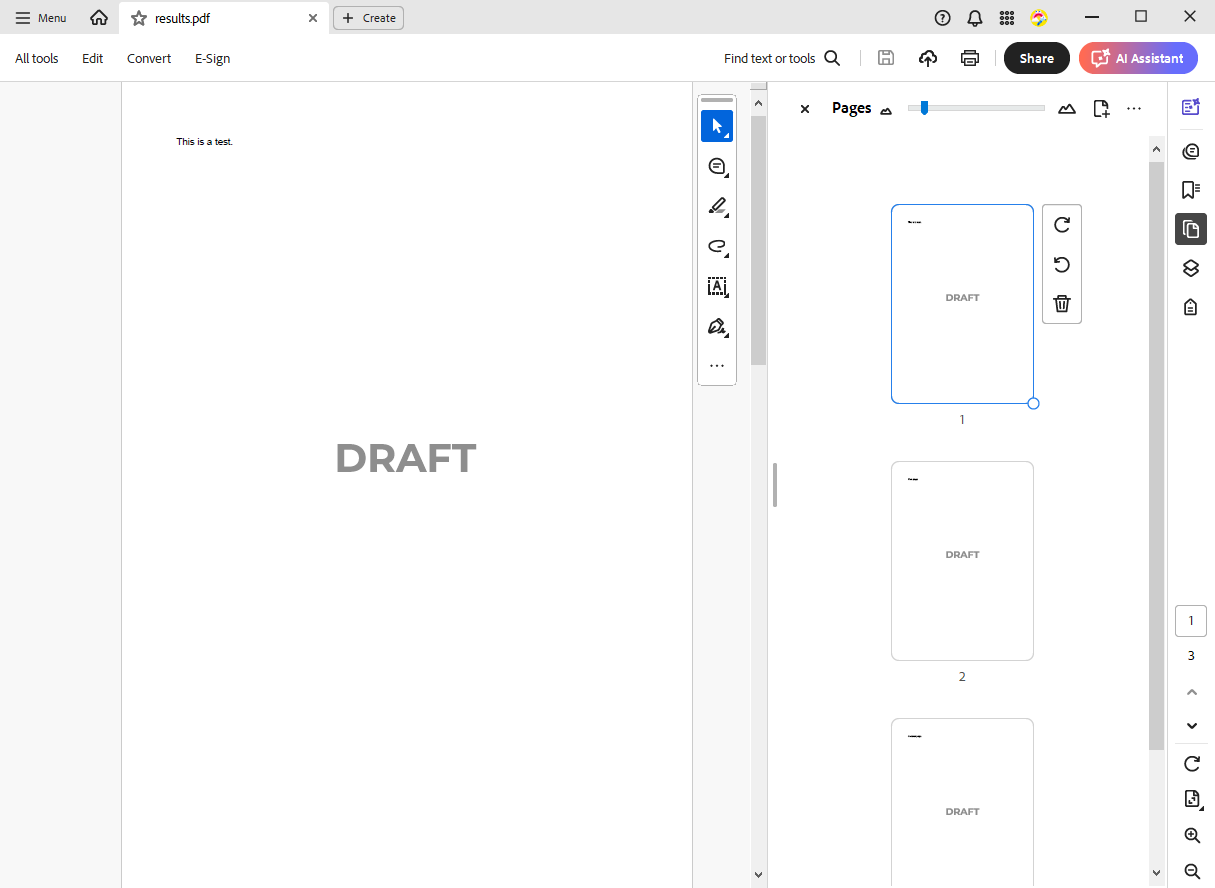 Watermarks in TX Text Control