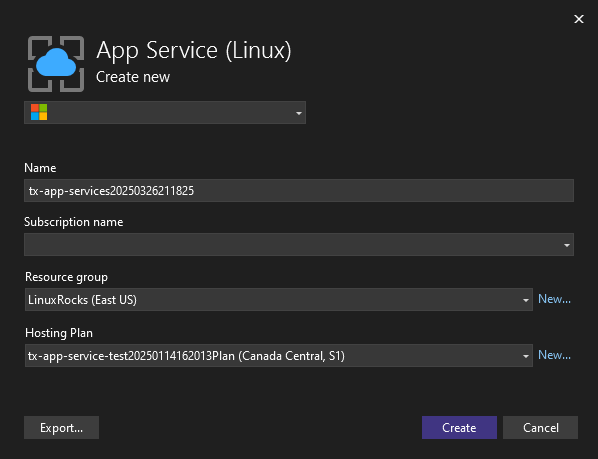 Publish TX Text Control to Azure